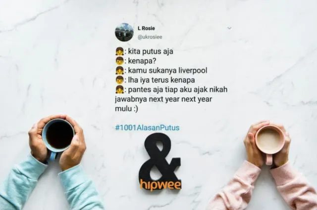 13 Curhatan Warganet soal Alasan Putus. Dari yang Nyakitin, Nggak Logis, Sampai yang Bikin Ngakak 22