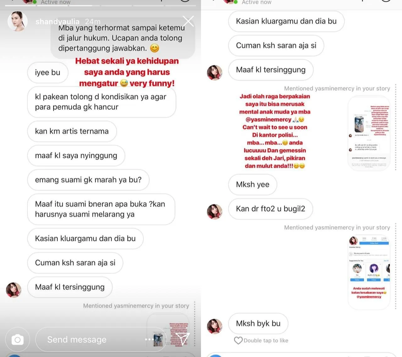 Diserang Sampai Dibilang Jual Diri, Kata Shandy Aulia: 'Sampai Bertemu di Kantor Polisi!' 4