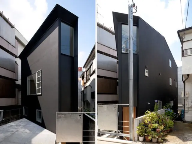 8 Desain Rumah Sempit untuk Mengakali Lahan Minim dengan Cerdik 35 desain rumah sempit