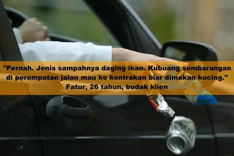 15 Pengakuan Orang yang Pernah Kepepet Buang Sampah Sembarangan. Hayo, Siapa yang Juga Pernah? 30
