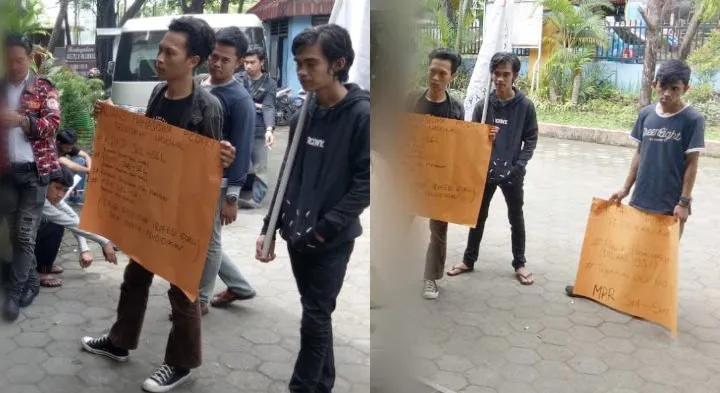 Film Dilan 1991 Timbulkan Polemik. Sekelompok Mahasiswa di Makassar Demo Tolak Dilan Tayang 5