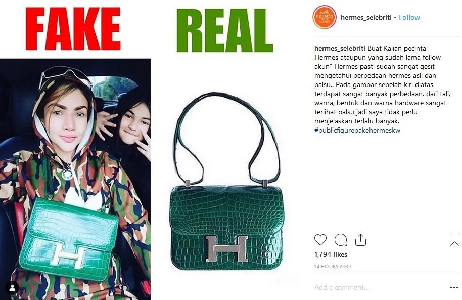 Artis Juga Manusia, Barbie Kumalasari Geram Tas Hermes-nya Dibilang KW. Ambil Hikmahnya, Yuk! 5
