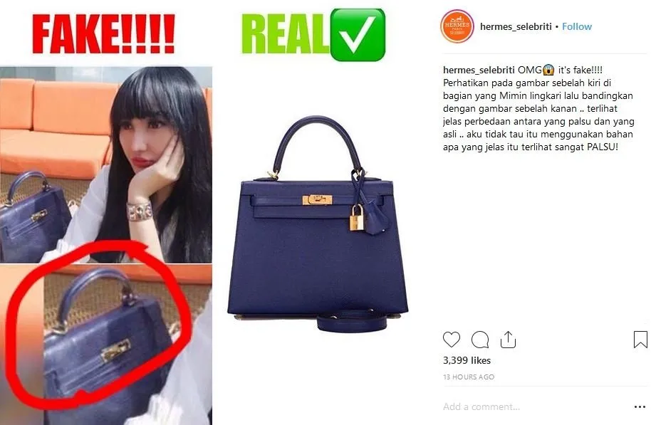 Lucinta Luna Jengkel Ketahuan Pakai Tas KW, Kata Warganet, 'Dia Aja Perempuan KW!' Uwuwu ~ 3