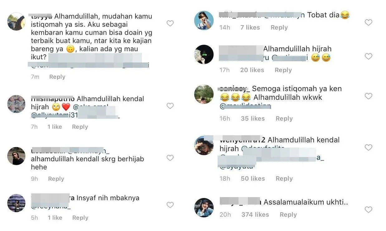 Dikira Beneran Berhijab, Kendall Jenner Banjir Ucapan 'Istiqomah Ya, Sist...' dari Warganet Indonesia 4