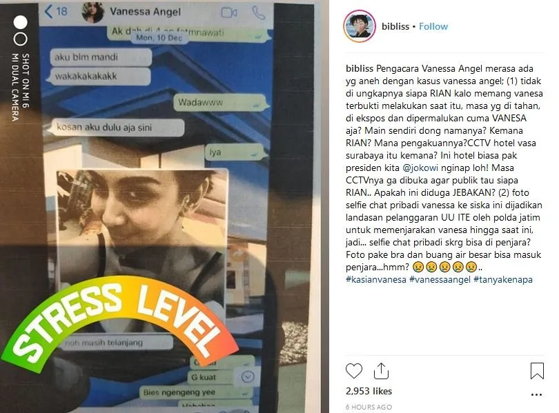 Vanessa Angel Mendekam di Bui, Kekasihnya Masih Perjuangankan Ketidakadilan Atas Nasib Jadi Tersangka 3