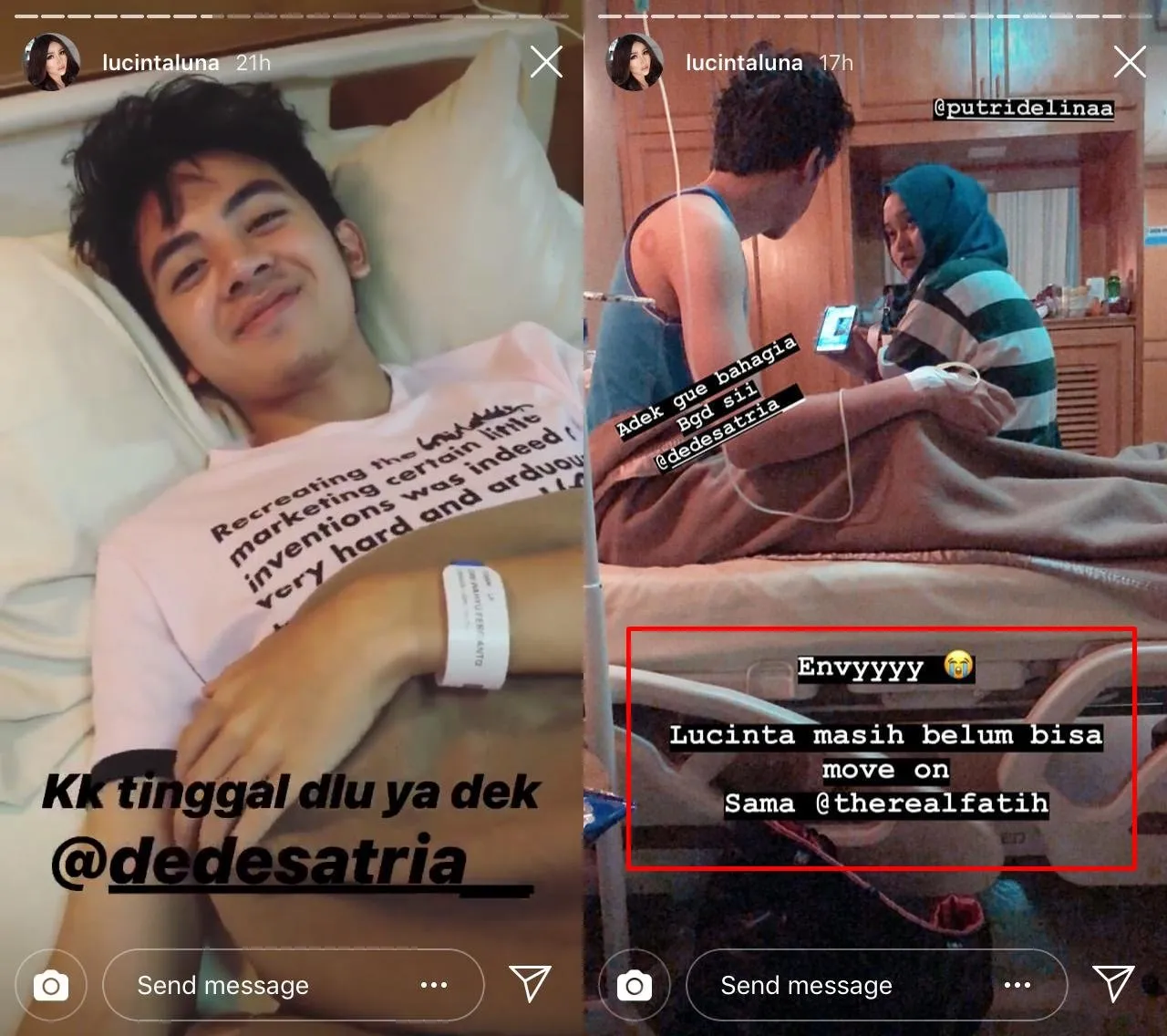 Melihat Kebersamaan Putrinya Sule-Dede Satria, Lucinta Luna Ngaku Belum Move On dari Fatih. Hm... 4