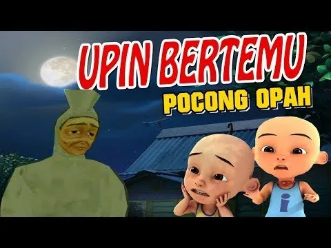 10+ Ekspresi Tak Terduga Opah Upin & Ipin yang Bikin Kejang. Kreativitas Warganet Tanpa Batas 20
