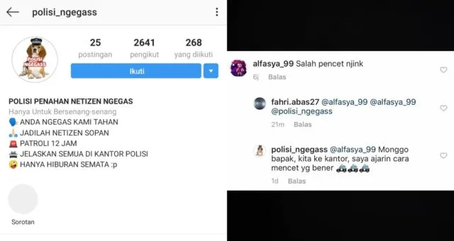 5 Akun Polisi Medsos ini Bakal Ciduk Kamu yang Suka Komen Ngawur. Sekarang Lebih Hati-hati, Guys! 10