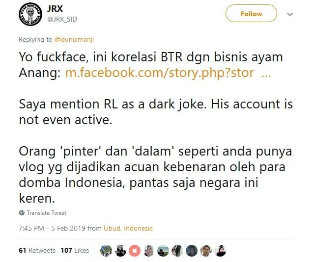 Buat Video Klarifikasi Soal RUU Permusikan sama Anang, Kini Anji-Jerinx SID Malah Bersitegang. Duh! 8