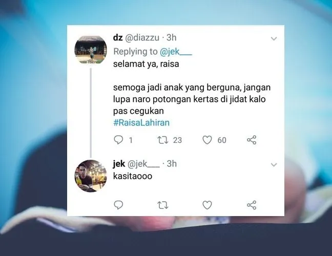 13 Komentar Paling Receh Warganet Saat Tanggapi Kelahiran Anak Pertama Raisa. Maklum, Kaum Selow~ 15