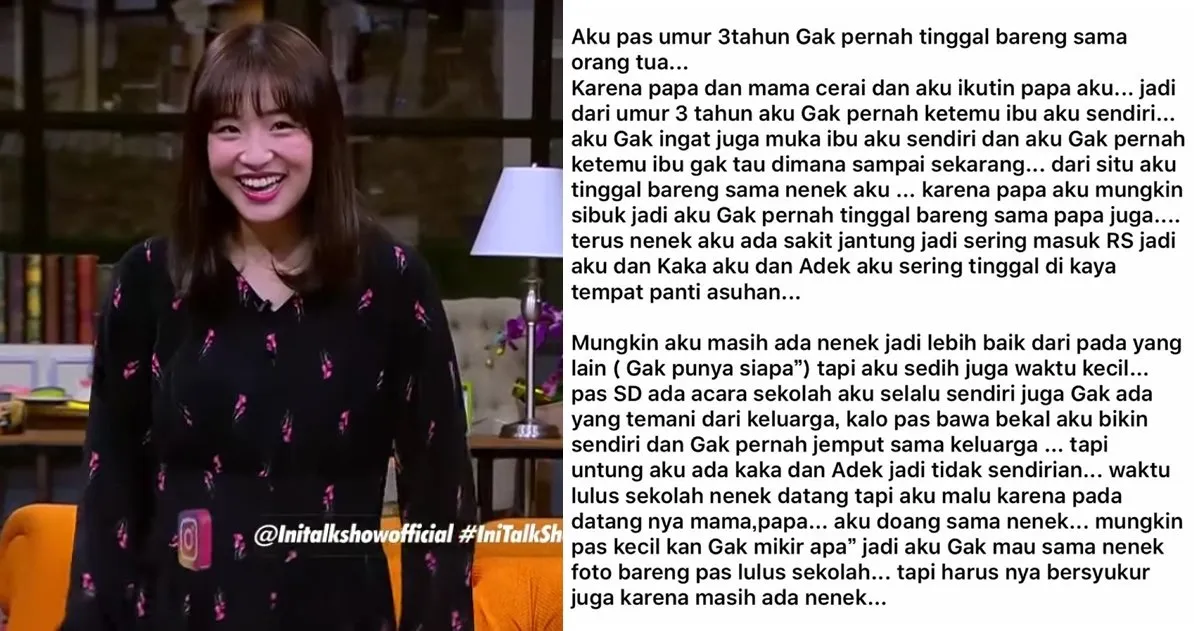 Curhatan Haruka Tentang Kehidupannya yang Miris; 'Aku Sampai Lupa Wajah Ibuku...' 7