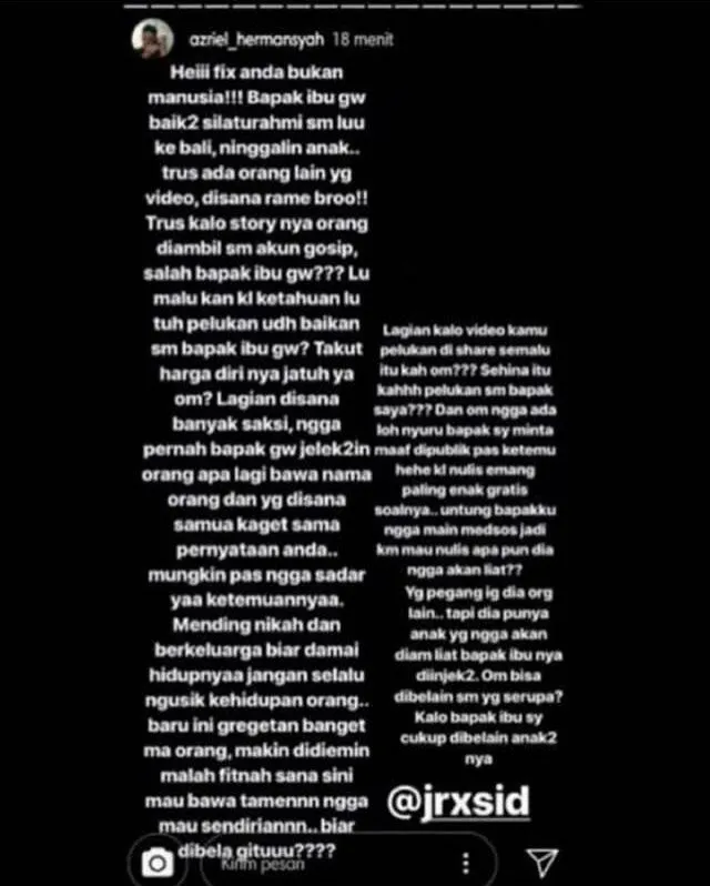 Updated Info! Azriel Buka Suara Soal Kasus Ayahnya dan Jerinx 'SID'; 'Sebagai Anak Saya Nggak Terima!' 4