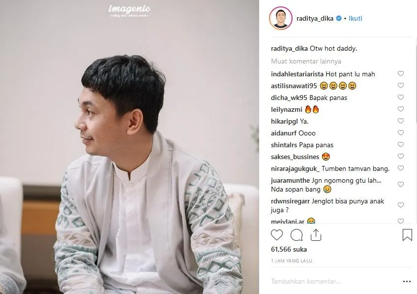 Tasyakuran 7 Bulan Kehamilan Istri, Raditya Dika, 'Otw Jadi Hot Daddy'. Emang Iya Bakal Hot? 4