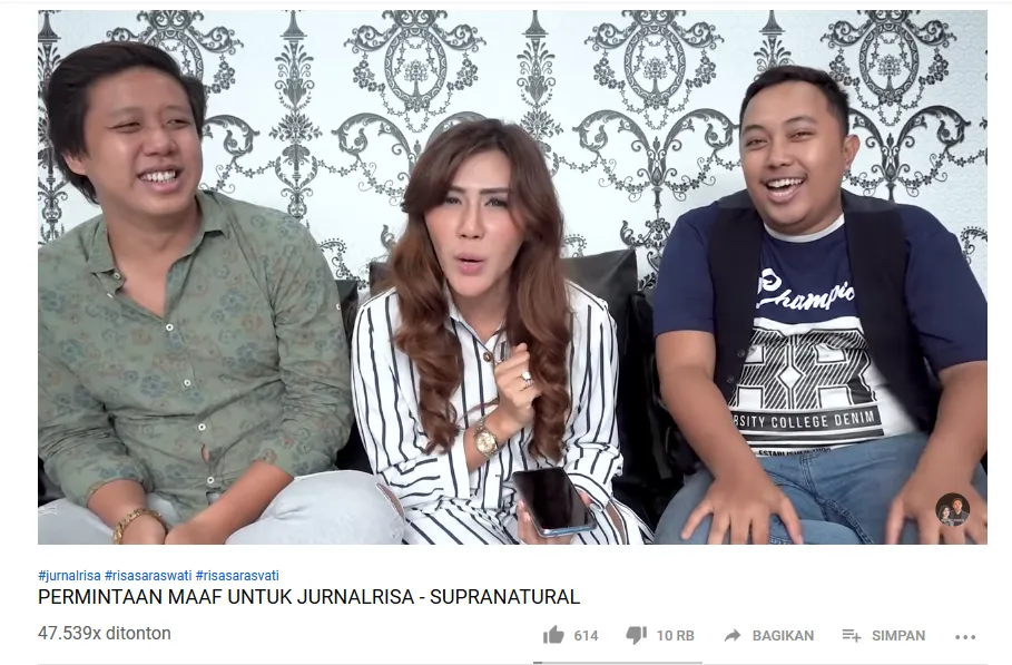 Rey Utami-Pablo Benua Akting Minta Maaf ke Risa Saraswati; Publik Geram, Mereka Senang! 3
