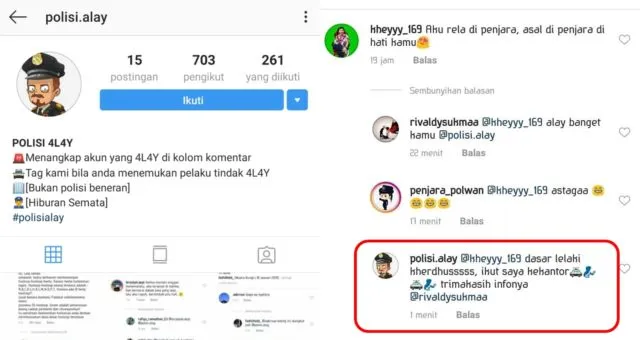 5 Akun Polisi Medsos ini Bakal Ciduk Kamu yang Suka Komen Ngawur. Sekarang Lebih Hati-hati, Guys! 7