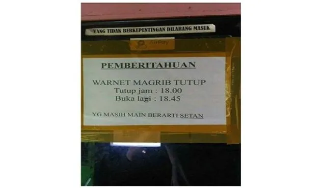 13 Peringatan Kocak yang Cuma Ada di Warnet. Dulu Sering Bikin Risih, Sekarang Malah Bikin Kangen 18