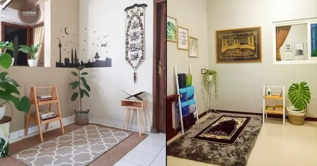 11+ Desain Ruang Sholat Minimalis di Dalam Rumah 21