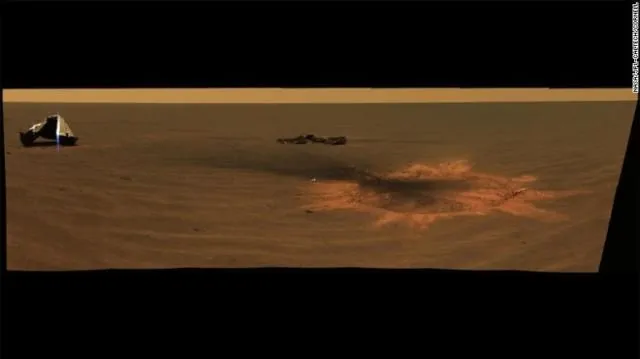 17 Foto Asli Mars yang Diambil dari Jarak Dekat. Hadiah Terakhir Penjelajah Opportunity bagi Manusia 24
