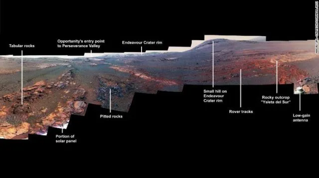 17 Foto Asli Mars yang Diambil dari Jarak Dekat. Hadiah Terakhir Penjelajah Opportunity bagi Manusia 23