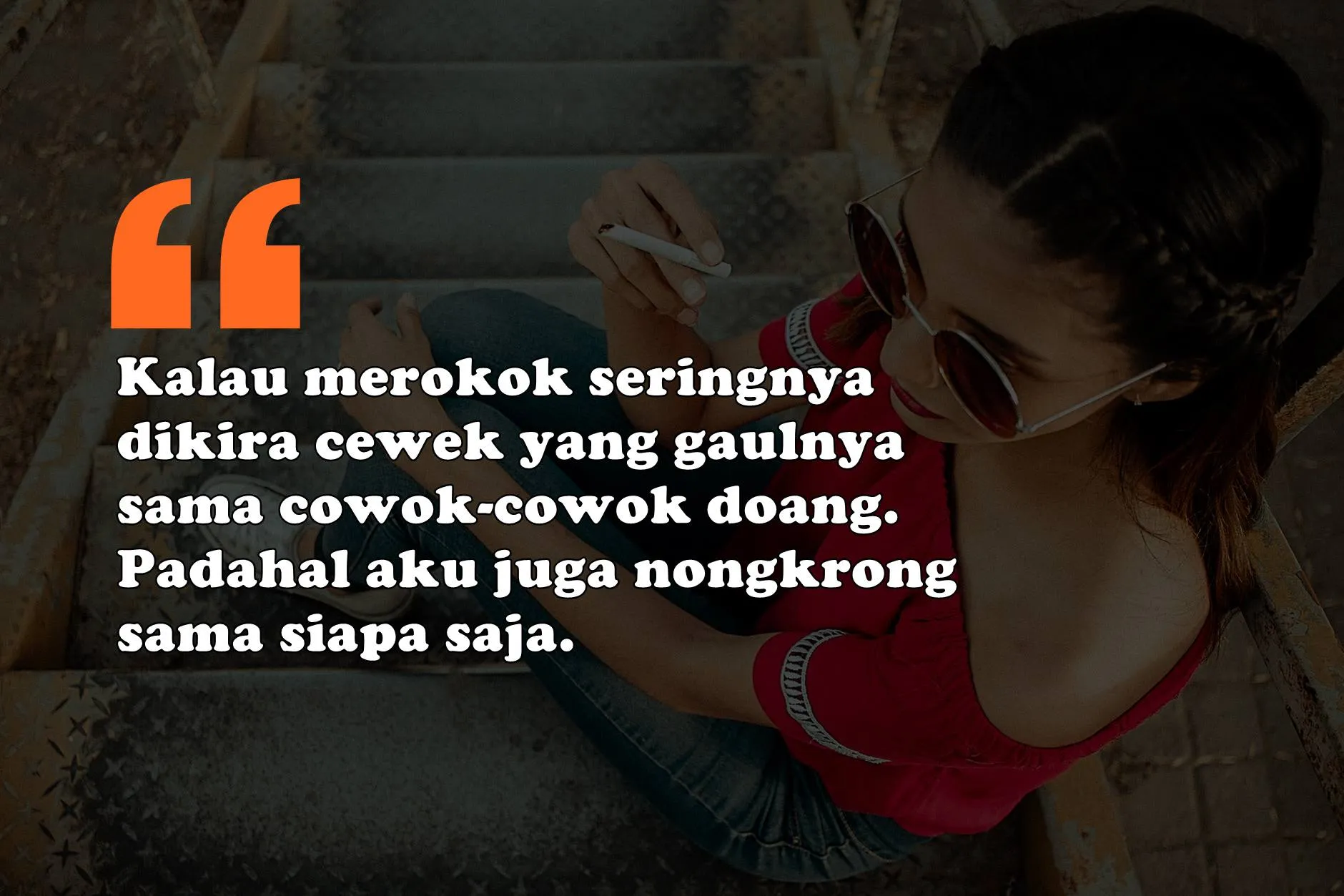 5 Pengakuan dari Cewek yang Biasa Merokok, Selalu Mendapat Citra Buruk Meski Ingin Berubah 7