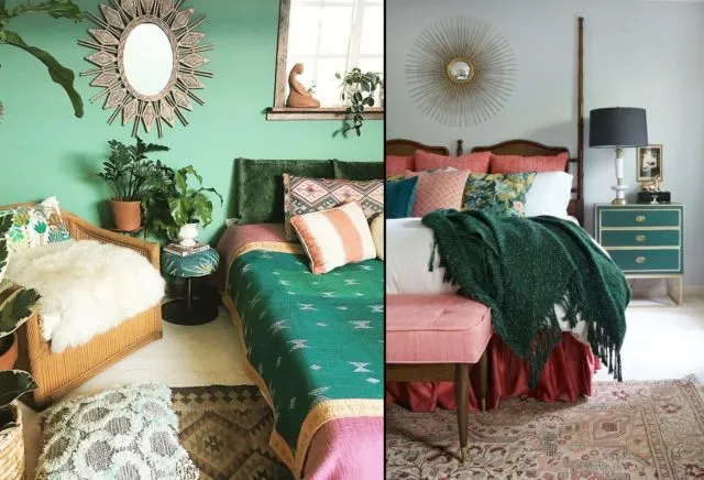 12+ Ide Dekorasi Kamar Bergaya Bohemian yang Bikin Kamu Seolah-olah Kayak Seniman 19