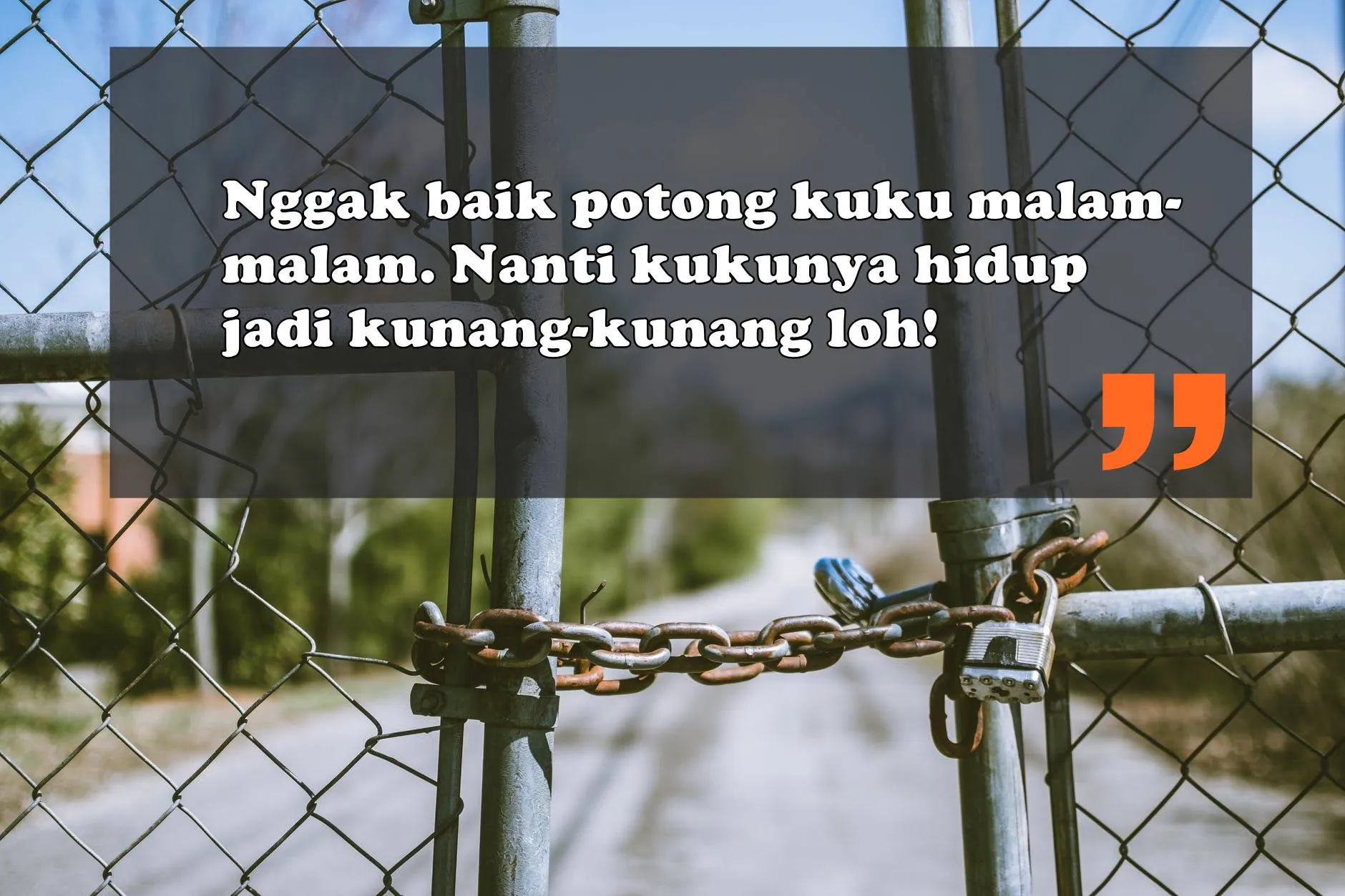 8 Larangan Masa Kecil yang Diikuti dengan Ketakutan. Kalau Nggak Begini Nggak Pada Nurut Kali, ya!? 10