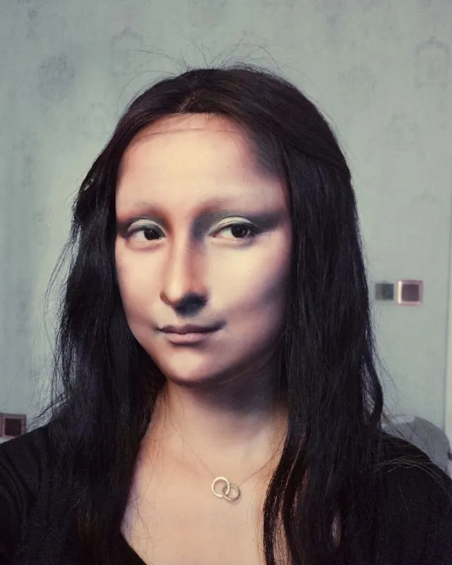 Dari Albert Einstein Sampai Cewek India, 15 Transformasi Make-up MUA Ini Lagi Viral di Cina 14