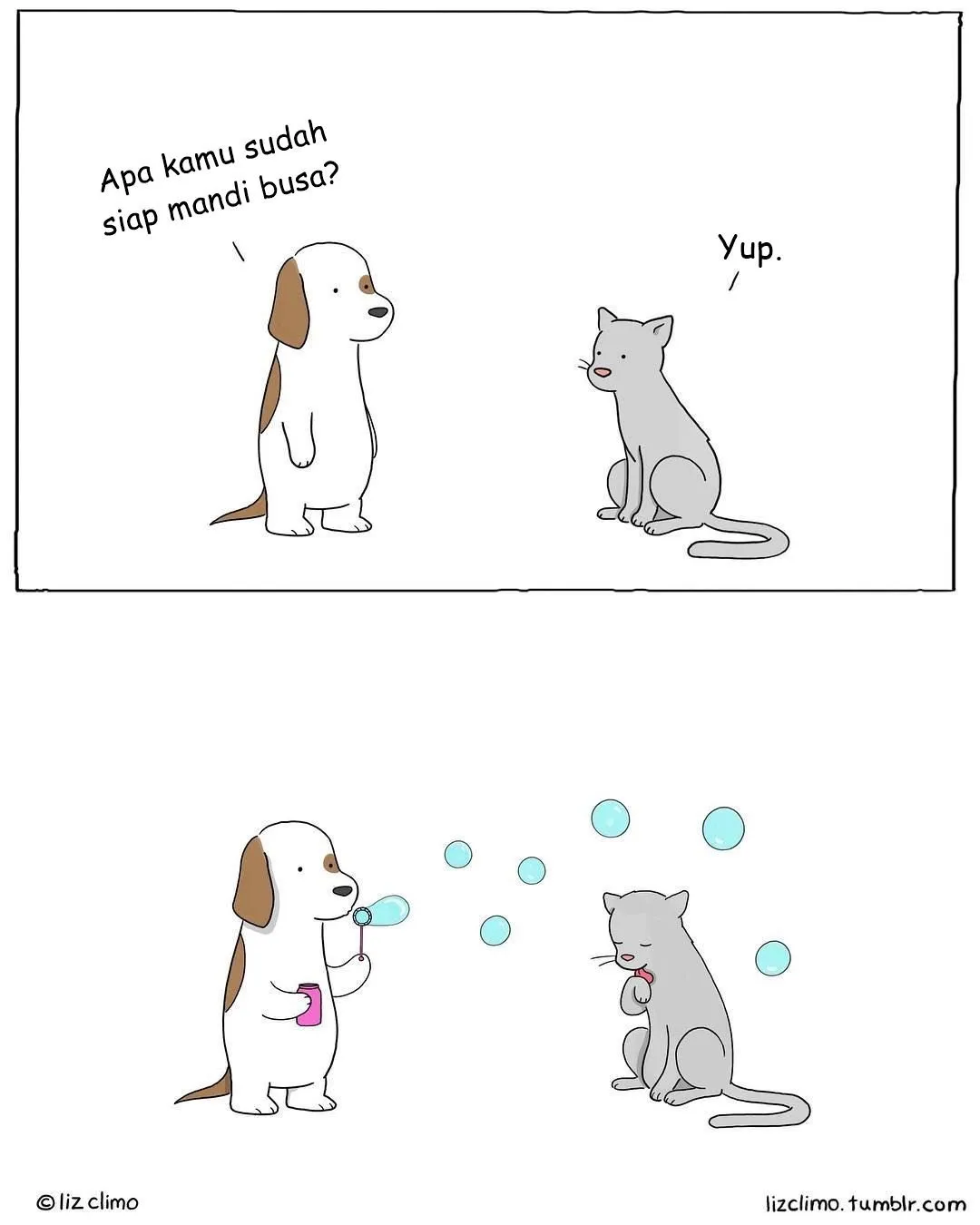 9 Komik Kocak dan Imut Soal Polosnya Kehidupan Binatang. Sebuah Fabel Super Gemesin! 15