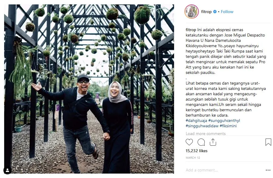 Parodikan Bocah yang Pakai Masker dari Bedak, Fitri Tropika Sukses Bikin Ngakak. Mana Nih Centhyl Squad? 2