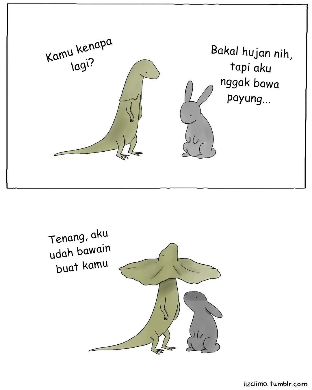 9 Komik Kocak dan Imut Soal Polosnya Kehidupan Binatang. Sebuah Fabel Super Gemesin! 13