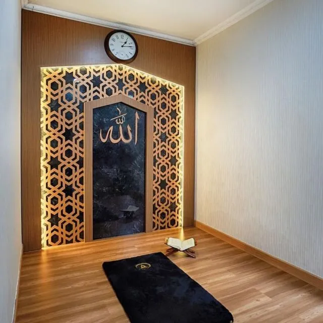 11+ Desain Ruang Sholat Minimalis di Dalam Rumah 13