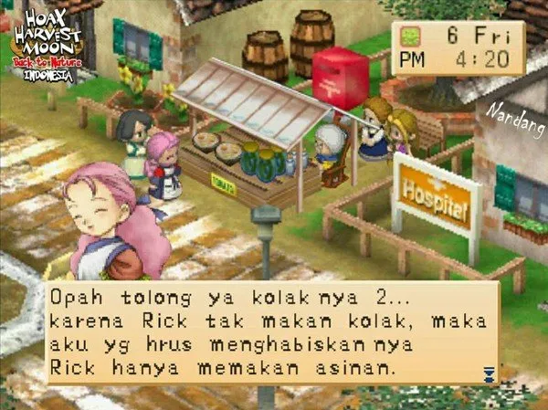 13 Meme Game Harvest Moon dengan Latar Tempat di Indonesia. Sarat akan Kearifan Lokal Banget deh! 25