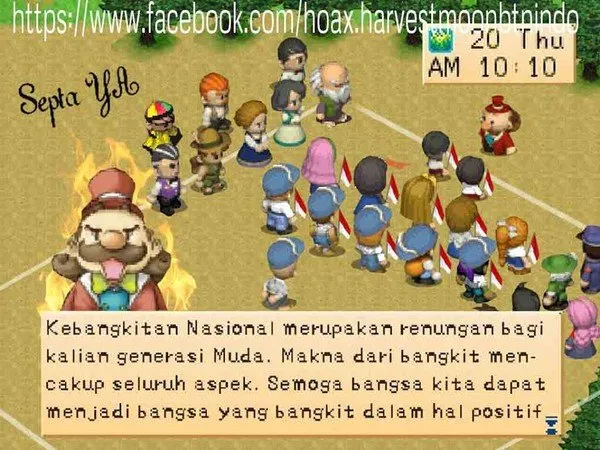 13 Meme Game Harvest Moon dengan Latar Tempat di Indonesia. Sarat akan Kearifan Lokal Banget deh! 26