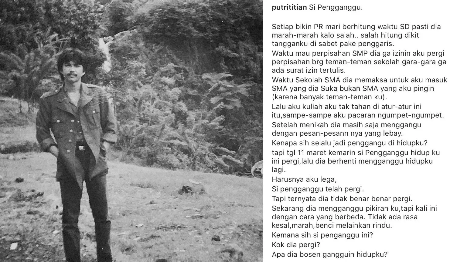 Putri Titian Kenang Almarhum Sang Ayah dengan Menyebutnya