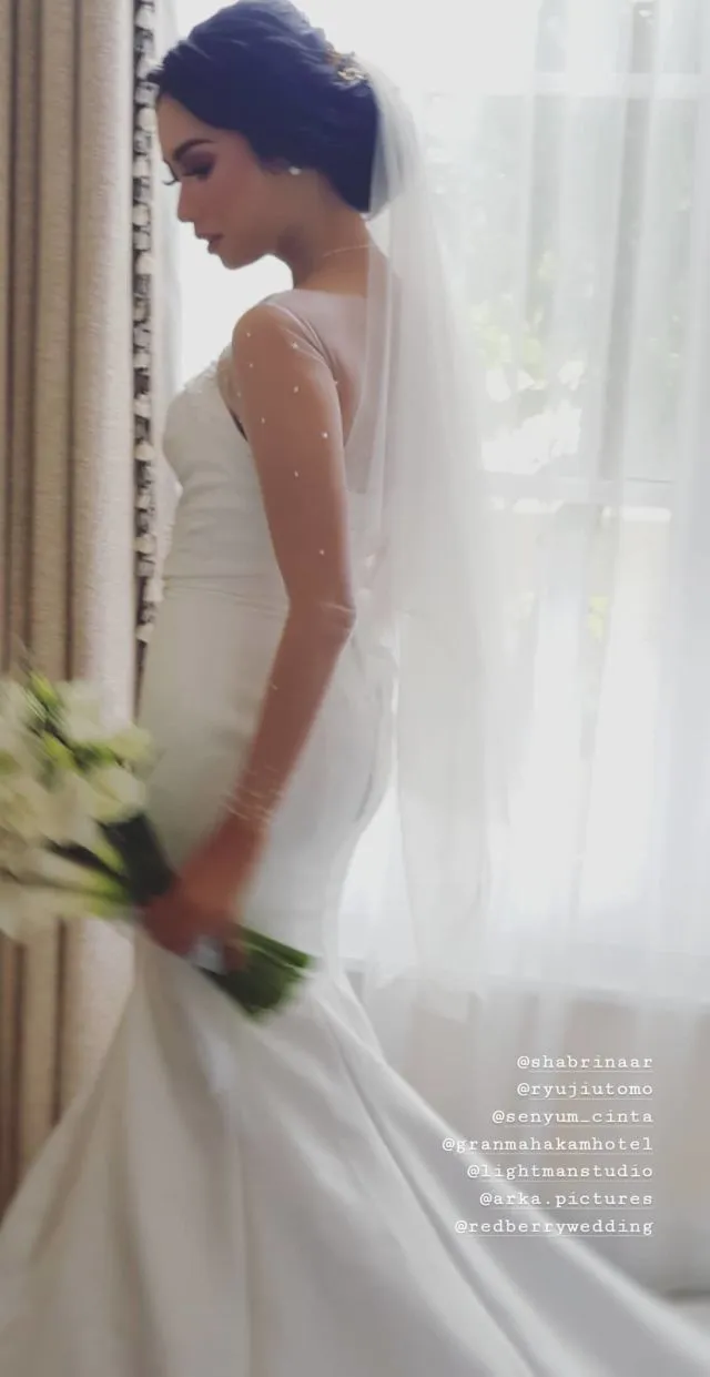 Pacaran Singkat Langsung Nikah, Ini 14 Detail Pernikahan Romantis Pasangan Ryuji Utomo - Shabrina 20