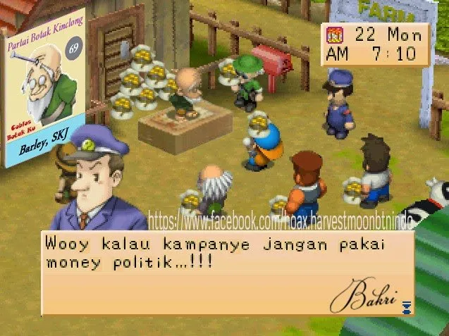 13 Meme Game Harvest Moon dengan Latar Tempat di Indonesia. Sarat akan Kearifan Lokal Banget deh! 14