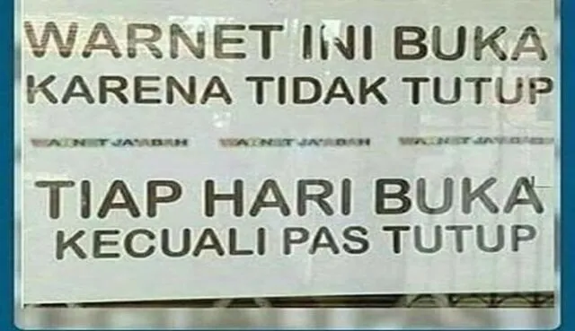 13 Peringatan Kocak yang Cuma Ada di Warnet. Dulu Sering Bikin Risih, Sekarang Malah Bikin Kangen 21
