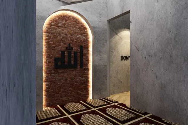 11+ Desain Ruang Sholat Minimalis di Dalam Rumah 23