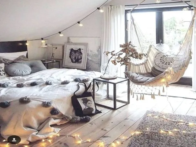 12+ Ide Dekorasi Kamar Bergaya Bohemian yang Bikin Kamu Seolah-olah Kayak Seniman 21