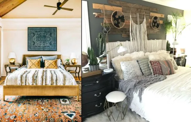 12+ Ide Dekorasi Kamar Bergaya Bohemian yang Bikin Kamu Seolah-olah Kayak Seniman 17