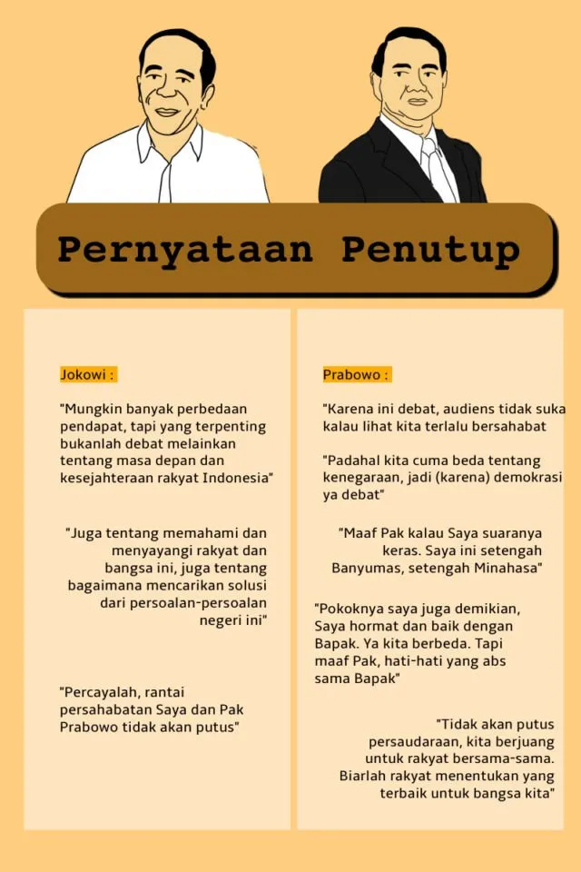 Bagi yang Nggak Sempat Nonton, Ini Nih Rangkuman Debat Pilpres Keempat. Tinggal Sisa Satu Lagi Lo 20