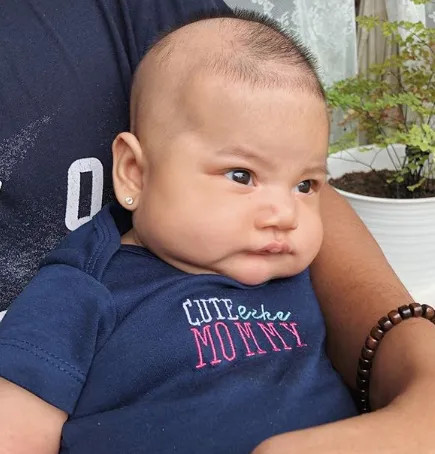 10 Potret Freya Kayona, Anak Selebgram Dwi Handa yang Pipi Gembilnya Bikin Salfok 11