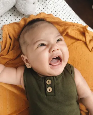 10 Potret Freya Kayona, Anak Selebgram Dwi Handa yang Pipi Gembilnya Bikin Salfok 12