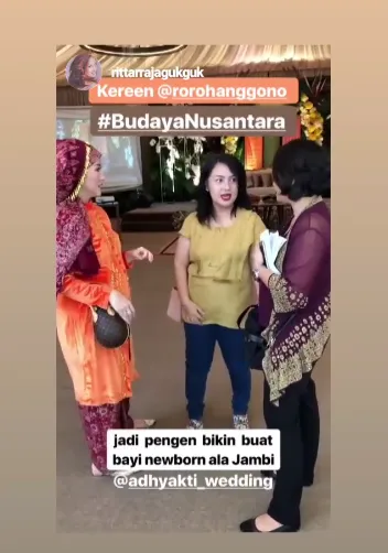 7 Bulanan, Ruben Onsu dan Sarwendah Bikin Baby Shower ala Adat Jambi. Meriahnya Bak Nikah Lagi! 18