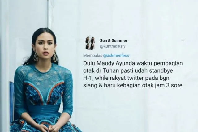 Maudy Ayunda Diperebutkan 2 Universitas Ternama Dunia, Begini 15 Curhatan Iri Warganet. Lah, Kocak~ 16