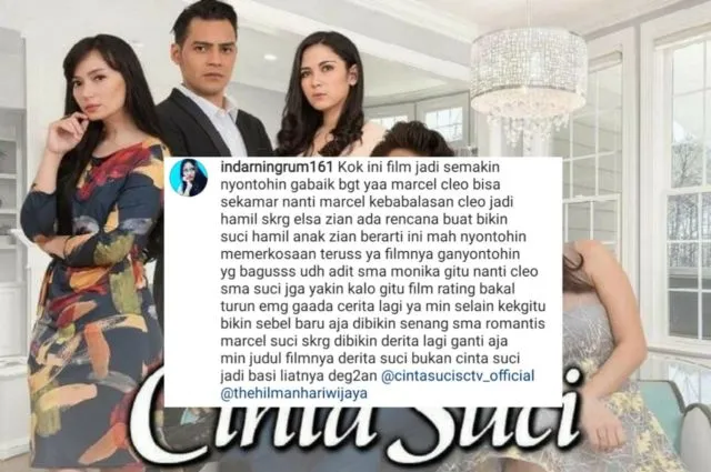 13 Komentar Kocak Emak-Emak Saat Nonton Sinetron Cinta Suci. Kritikannya Lebih Pedes dari Juri Oscar 25