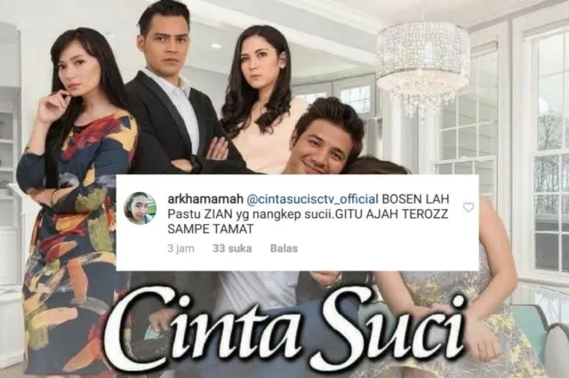 13 Komentar Kocak Emak-Emak Saat Nonton Sinetron Cinta Suci. Kritikannya Lebih Pedes dari Juri Oscar 15