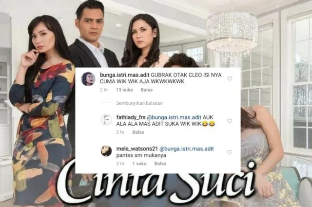 13 Komentar Kocak Emak-Emak Saat Nonton Sinetron Cinta Suci. Kritikannya Lebih Pedes dari Juri Oscar 26