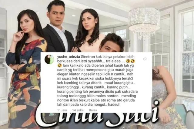 13 Komentar Kocak Emak-Emak Saat Nonton Sinetron Cinta Suci. Kritikannya Lebih Pedes dari Juri Oscar 19