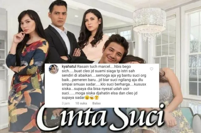 13 Komentar Kocak Emak-Emak Saat Nonton Sinetron Cinta Suci. Kritikannya Lebih Pedes dari Juri Oscar 18